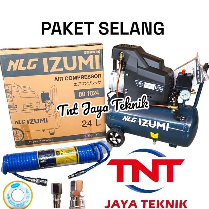 Grosir Kompresor Angin Listrik 1 Hp Izumi Dd 1024 / Air Compresor Izumi 1024