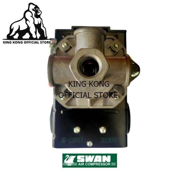 Murah Pressure Switch Kompresor Swan Svp 205 Otomatis Kompresor Swan 5 Hp