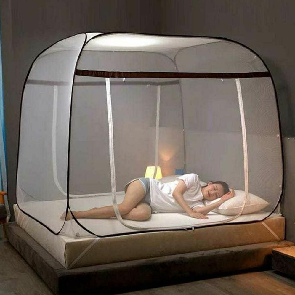 Kelambu kasur/Kelambu model tenda/kelambu Anti nyamuk/kelambu praktis