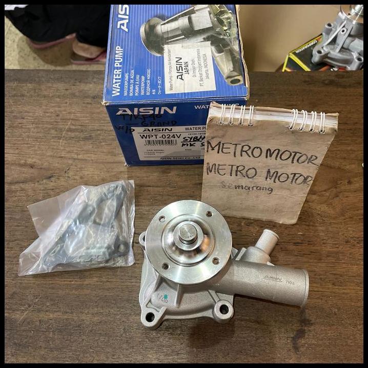 HOT DEAL WATER PUMP TOYOTA KIJANG GRAND KAPSUL BENSIN PULLEY BESAR AISIN JEPANG ASLI WPT 024A POMPA 