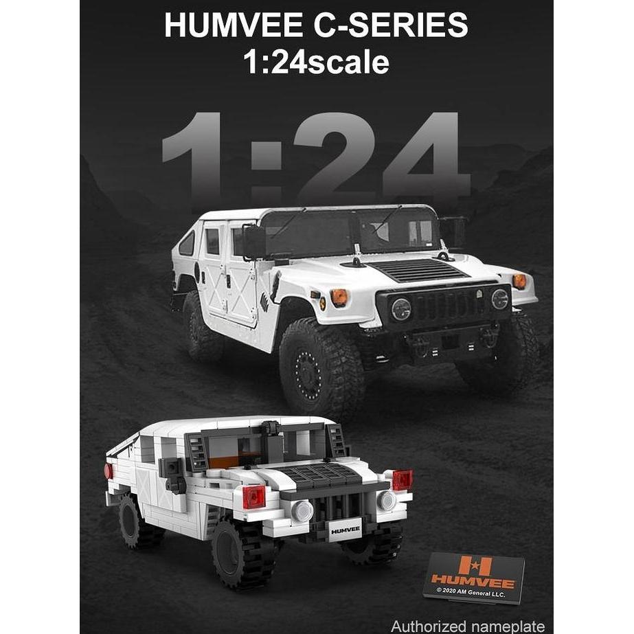 Double E CaDA Bricks Mainan Balok Humvee 328 Pcs C55022W (TERBAIK) (TERBARU) (TERMURAH)