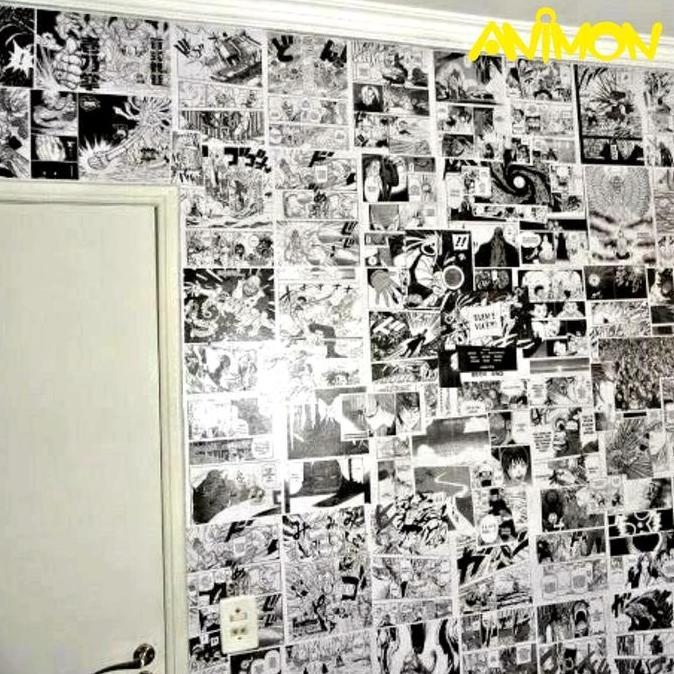 Poster Manga Anime Dekorasi Dinding Aesthetic Wallpaper Collage Kit