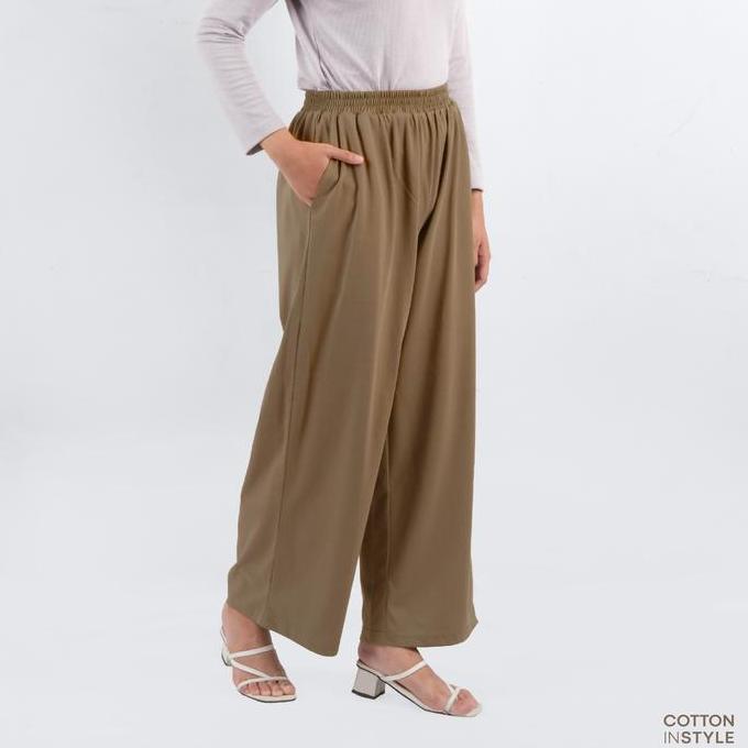 COTTON INSTYLE - Zeta Celana Kulot Airsm Wanita (TERBAIK) (TERBARU) (TERMURAH)