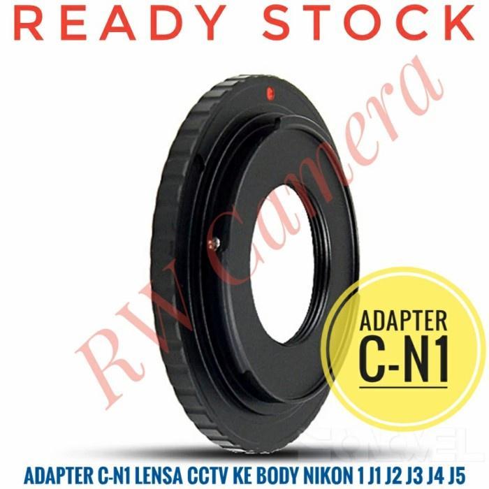 Adapter C-N1 Lensa Cctv Movie Ke Body Nikon Mirrorless J1 J2 J3 J4 J5 Converter Nikon1 Adafter Lens