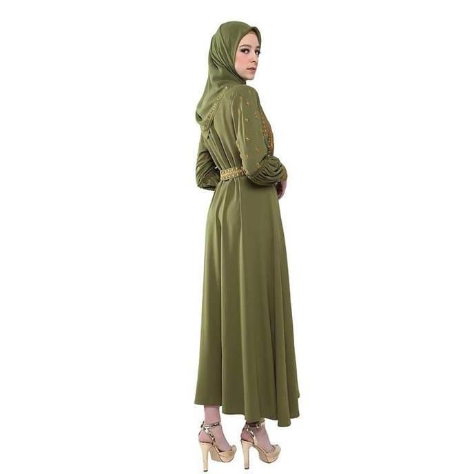 ABAYA HIKMAT FASHION ORIGINAL A3845
