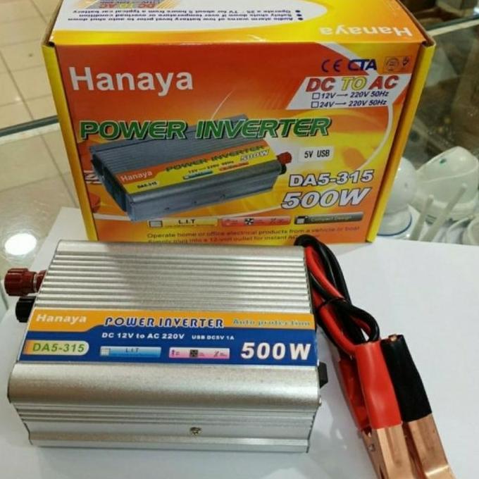 Power Inverter DC ke AC Hanaya Astello 500W