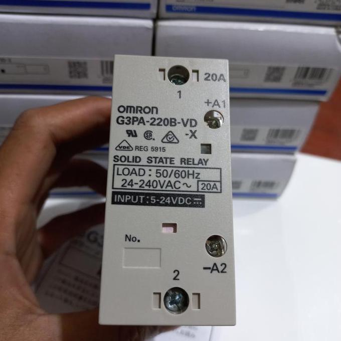 BEBAS ONGKIR - SSR G3PA-220B-VD-X OMRON 20A