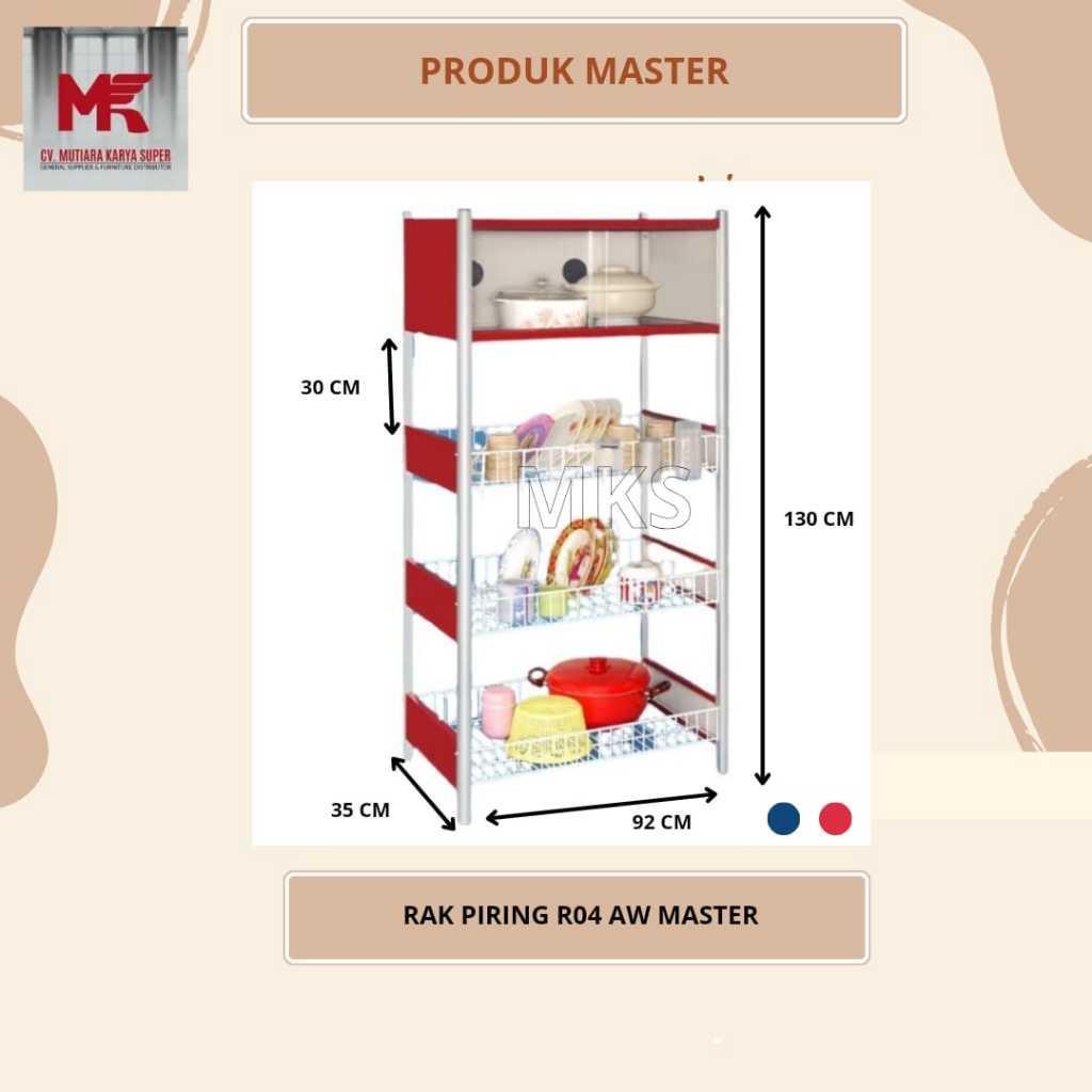 Rak Piring Master | Rak Piring Master R04Aw | Rak Piring Master R04A