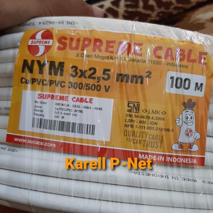 supreme NYM 3x2,5 @100 meter