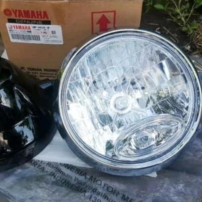 NEW LAMPU DEPAN RX KING 2007 REFLEKTOR LAMPU RX KING 2007 SET ORI YAMAHA
