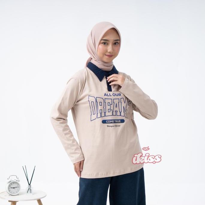DISKON IKISSYOU  Kaos Couple Keluarga  Ayah Ibu Anak Family set Model Polo Senada Series Trendy Baju