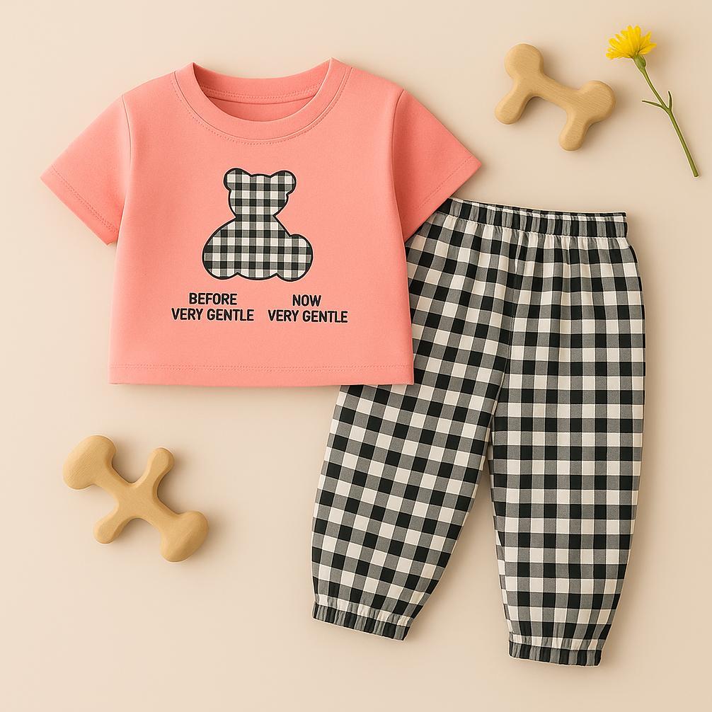 Sale NAJWA - SETELAN ANAK SERLI TERBARU / SETELAN ANAK BEAR TARTAN Hemat