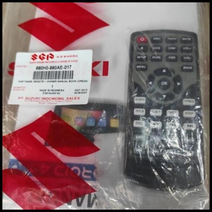 GRATIS ONGKIR REMOTE HEAD UNIT ERTIGA DREZA ASLI SGP 