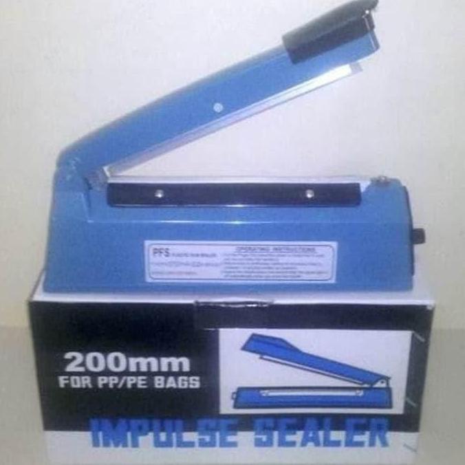 Sealer plastik listrik 200mm impulse sealer elektrik bungkus makanan