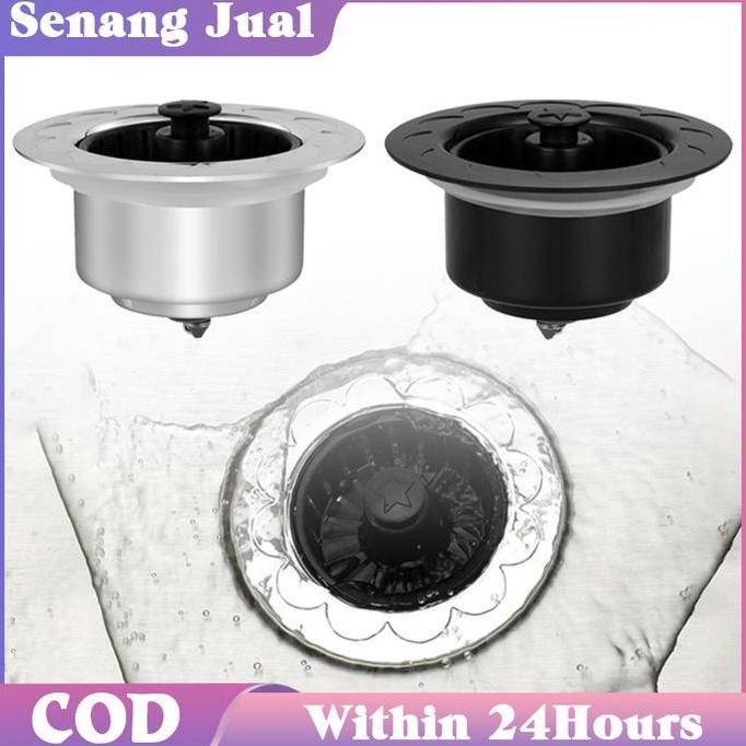 LUMIERE Saringan Wastafel Cuci Tangan Saringan Bak Cuci Piring Stainless Filter Wastafel Cuci Piring