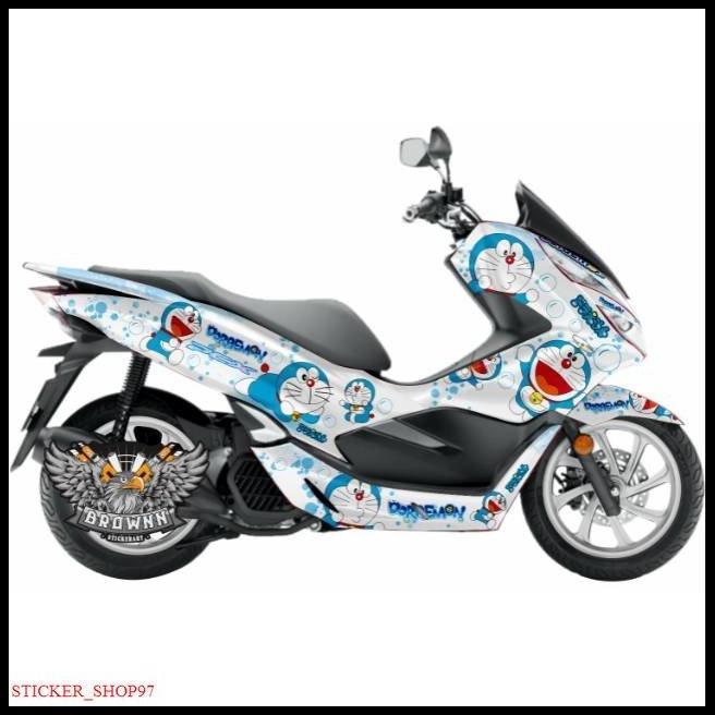 GRATIS ONGKIR DECAL STICKER HONDA PCX DORAEMON 