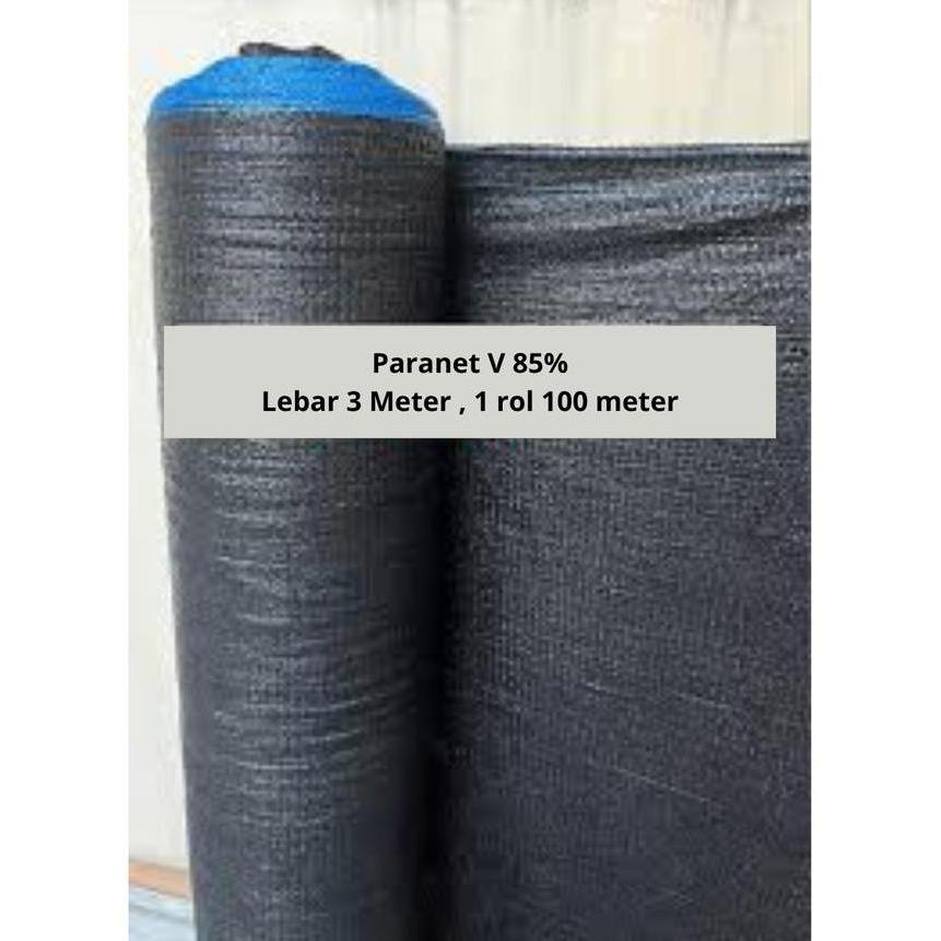 """] Jaring Paranet 85% GRADE A lebar 3 meter Rajut Zigzag V / Jaring anggrek Paranet v Rapat 85%