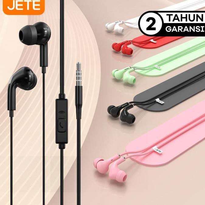 Jete Headset HA3 Handsfree Earphone Original