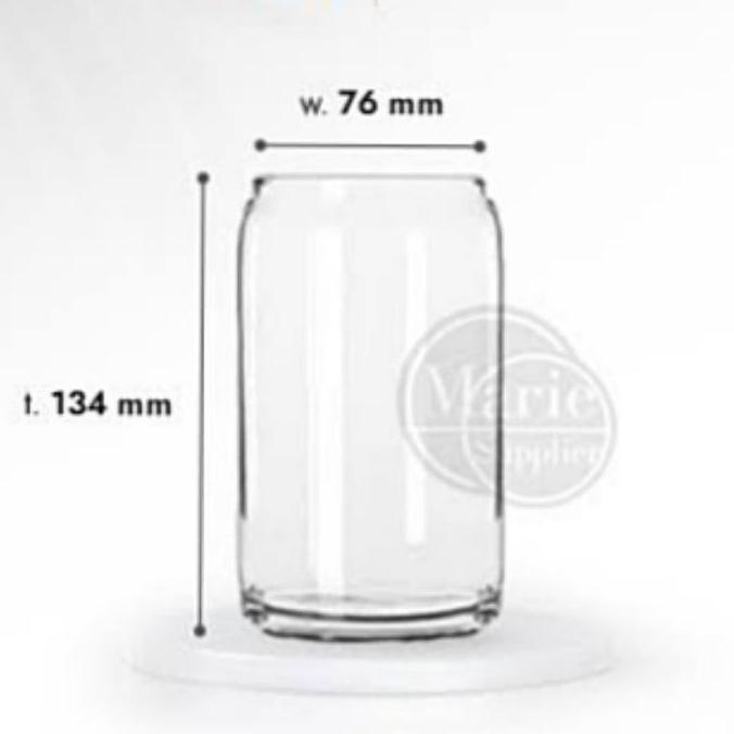 Vas Kaca Bening Tabung / Pot Kaca Tanaman Air Hidroponik Aesthetic