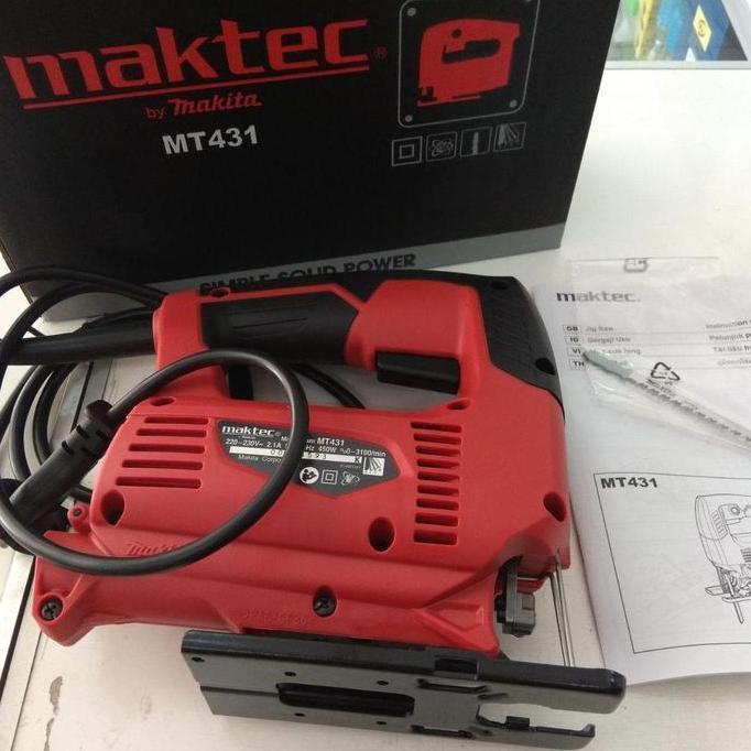*#*#*#*#] MESIN JIGSAW MAKTEC MT 431 / JIGSAW MT 431 / GERGAJI KAYU