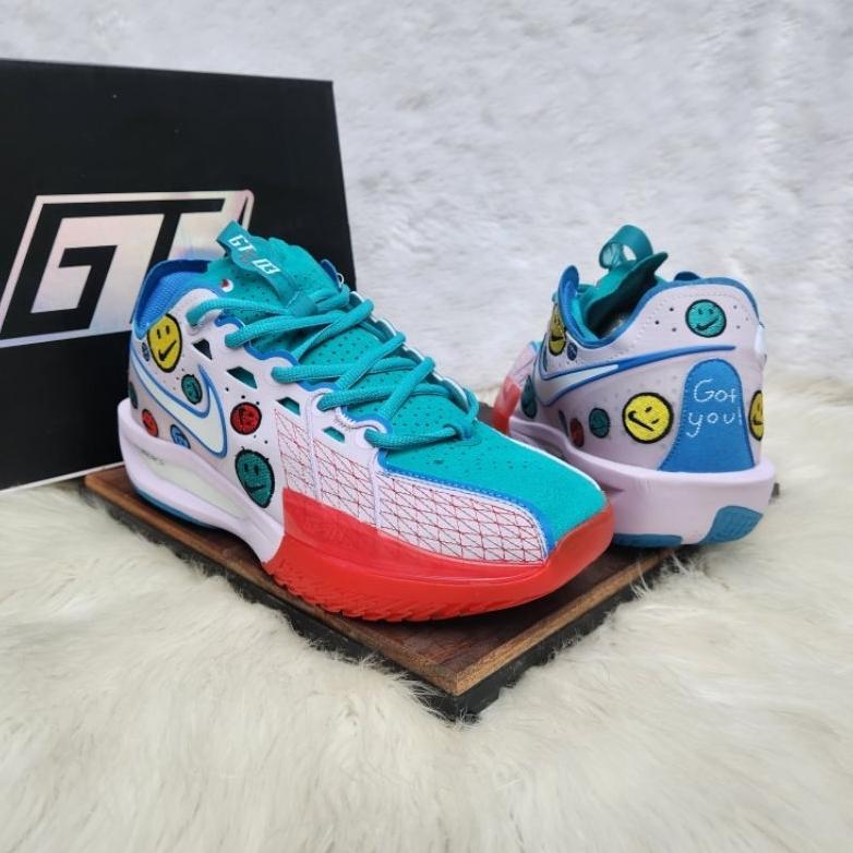 TERBARU SEPATU AIR ZOOM GT CUT 3 LOW JEWELL LOYD JUSTICE BASKET BALL UNISEX CEWEK COWOK