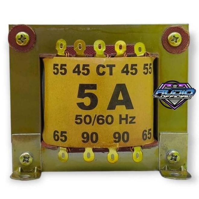 Terlaris Trafo Murni 5A Besar Wijoyo Ct 90V / Travo 5 Amper Ct 90 Volt Tembaga Murni
