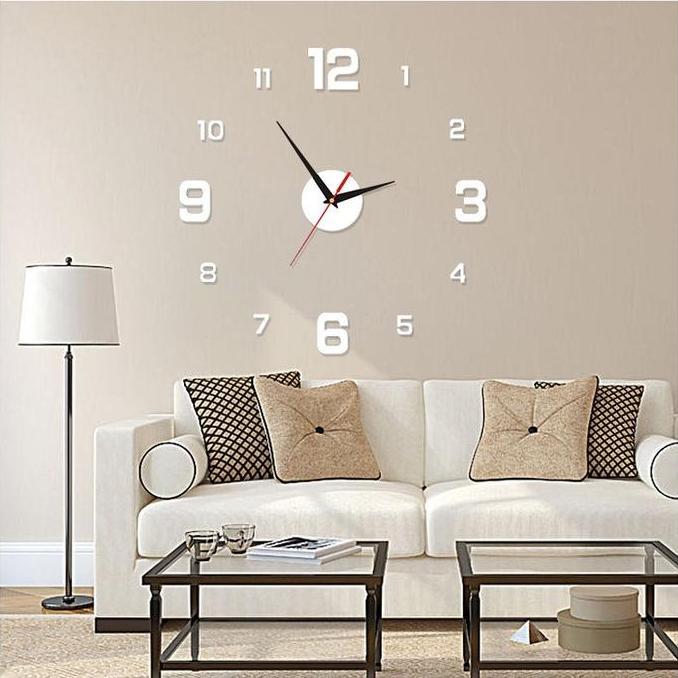 Jam Dinding Jumbo 1 Meter Jam Raksasa