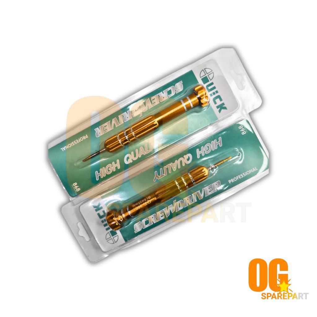 Obeng Plus/+ Obeng Handphone Screwdriver Quick 868-(+) 1,5 Alat Service Hp