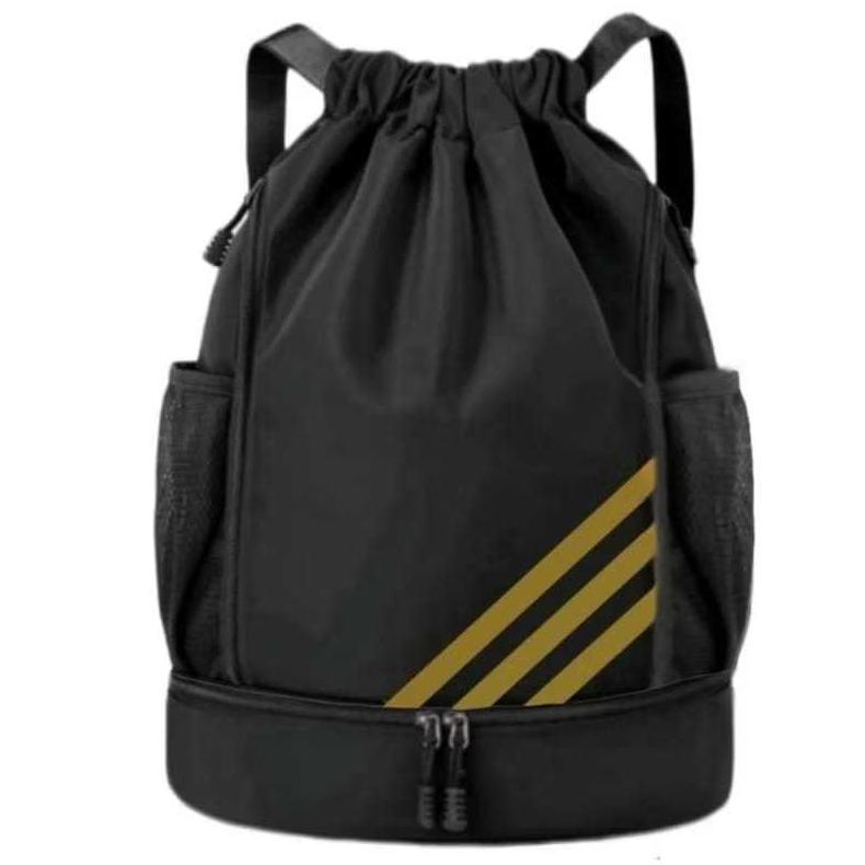 Tas Ransel olahraga Unisex Tas Sepatu futsal Tas gym Tas Serut Premium Tas gendong Kecil Anti air te
