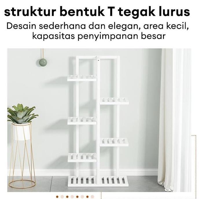 Sadegadiono - [Dh]Rak Bunga Rak Bunga Sudut Ruang Tamu Rak Bunga Kayu Tanaman Rak Bunga Minimalis St