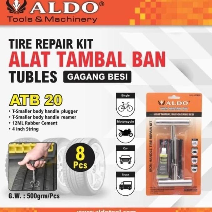------] Alat Tambal Ban Motor Tubeless / Alat Tambal Ban Mobil