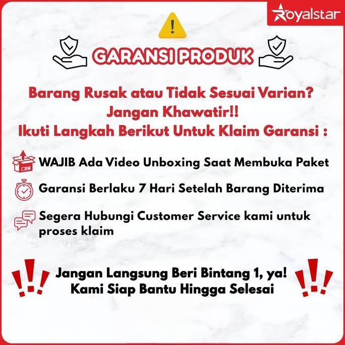 Levonazi - [Ramadhan Sale] Royalstar Panci Deep Fryer Kotak Dengan Saringan Stainless Steel Anti Kar