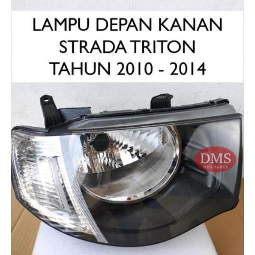 Lampu Depan Strada Triton 2010 - 2014 Head Lamp Lampu Besar Strada Triton Diskon
