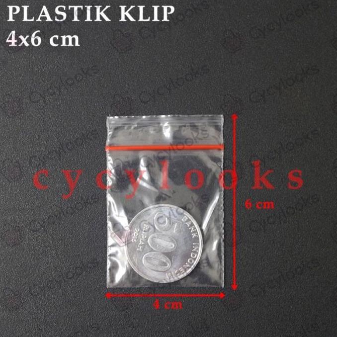 Plastik Klip Ziplock Zipper Bag Makanan Tebal Plastic Clip Kecil Besar
