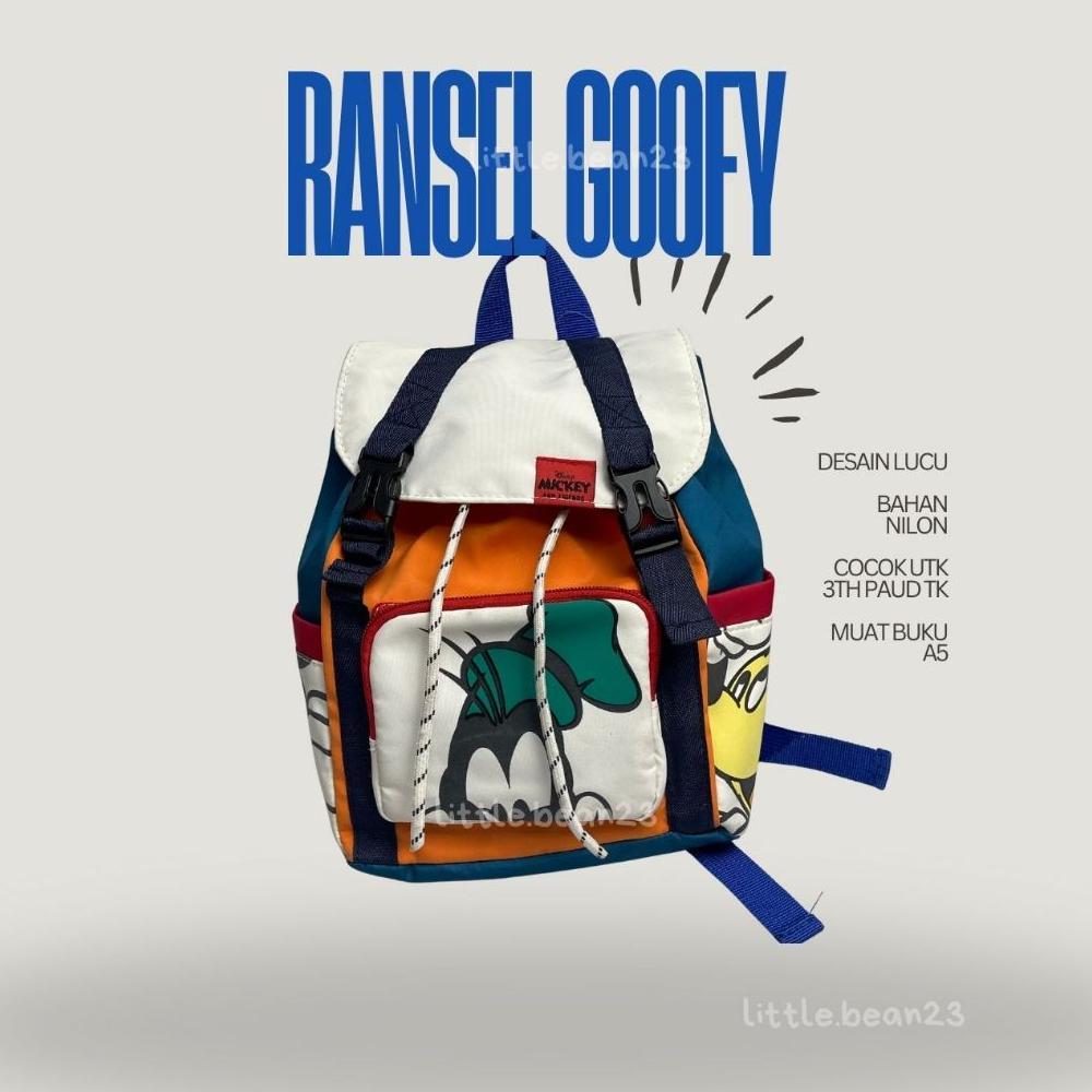 [LB] Z Ransel Disney Grovy Mini Ransel Carton Tas Ransel Mini Serut Anak Import Tas Paud TK ZARA ter