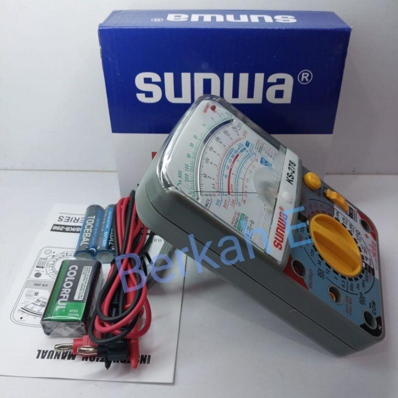 Multitester Analog Sunwa Ks-278 Multitester Original
