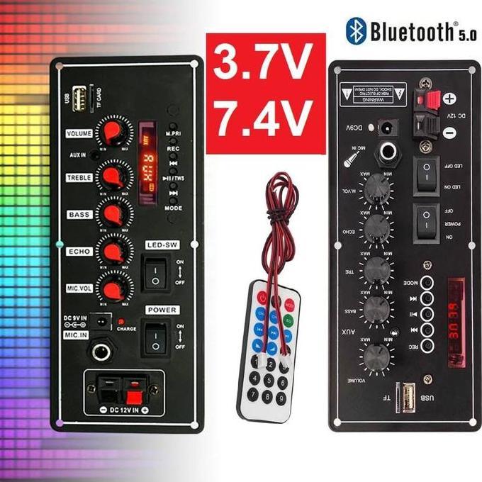 devimastore - papan amplifier mp3 audio mobil 3.7v 7.4v papan deer karaoke amplifier