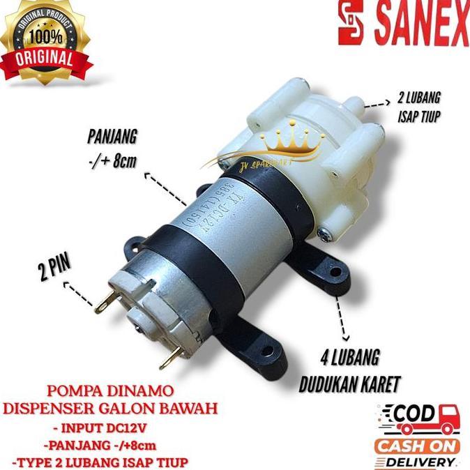 POMPA DISPENSER GALON BAWAH DISPENSER SANEX / DINAMO POMPA AIR DISPENSER SANEX DISKON