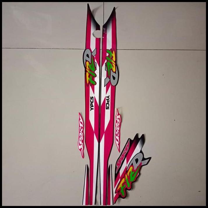 DISKON (ORI) STRIPING YAMAHA  FIZ R 1995 1996 HITAM PINK KUALITAS ORIGINAL 