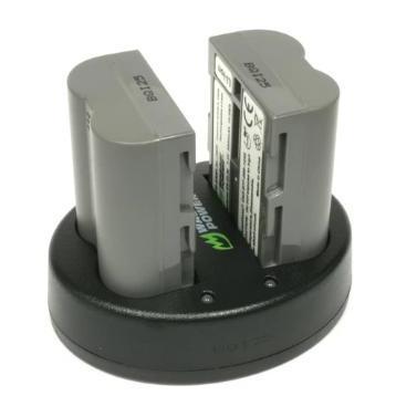 TERBARU - Wasabi Power Battery & Charger for Nikon EN-EL3e EN-EL3 ENEL3 ENEL3E EN EL3 EL3E Baterai D