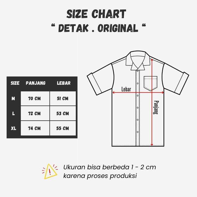 Detak Original Kemeja Songket Pria Lengan Pendek Biru Navy Arrow Poplin Casual Slimfit