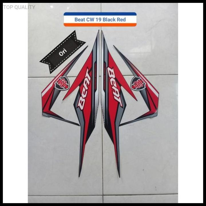 DISKON (ORI) STRIPING STICKER STIKER MOTOR HONDA BEAT CW 2019 ORIGINAL 