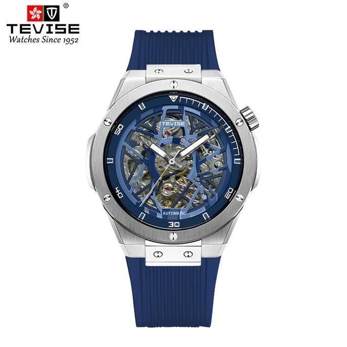 Jam Tangan Pria Automatic Tevise Original Berkualitas Tinggi