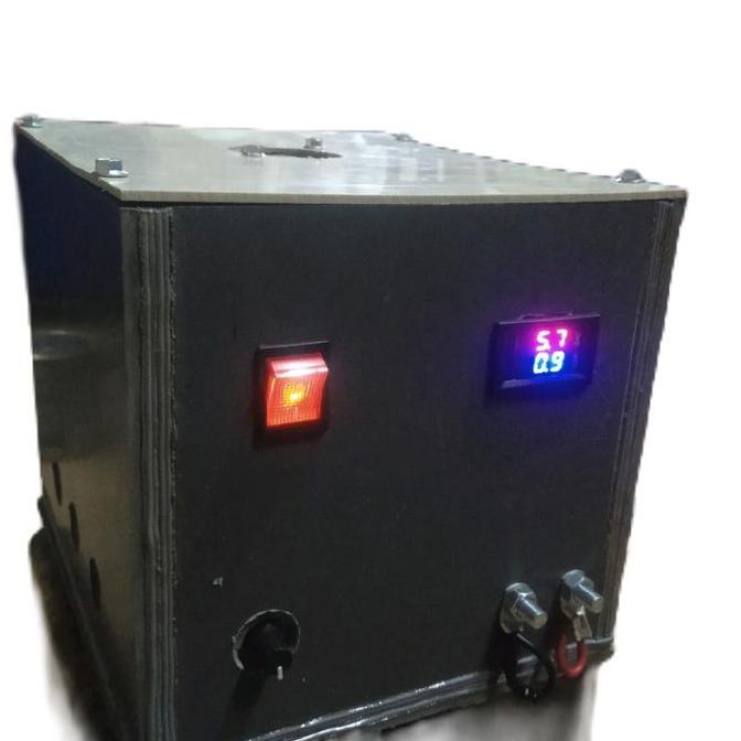 Rectifier Trafo Elektroplating Psu Input Ac220V Output Dc3S/D5V 50A Dengan Potensiometer Adjustable 