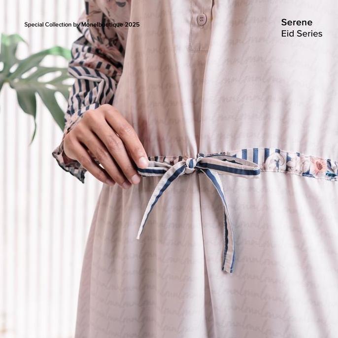 Murah Monel - Dress / Gamis Wanita - Floella dress Non COD
