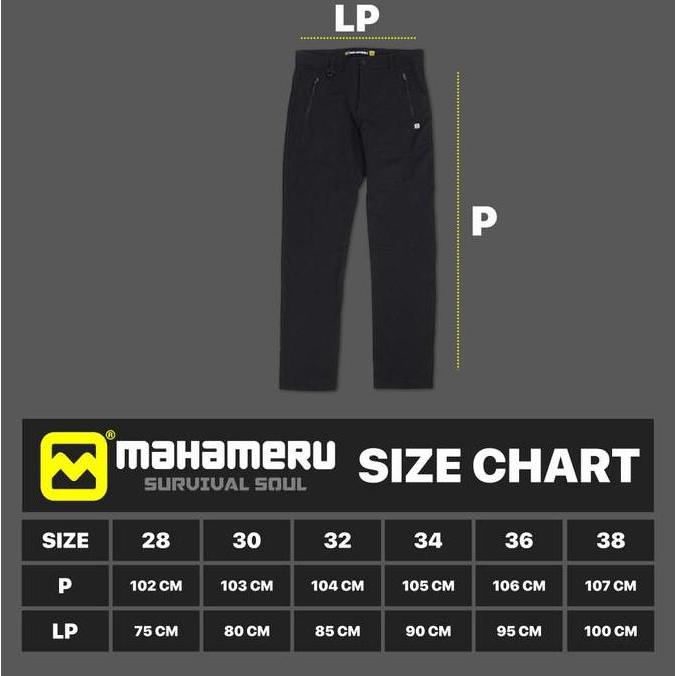 CELANA PANJANG MAHAMERU POLYNOSIC 01 PANTS