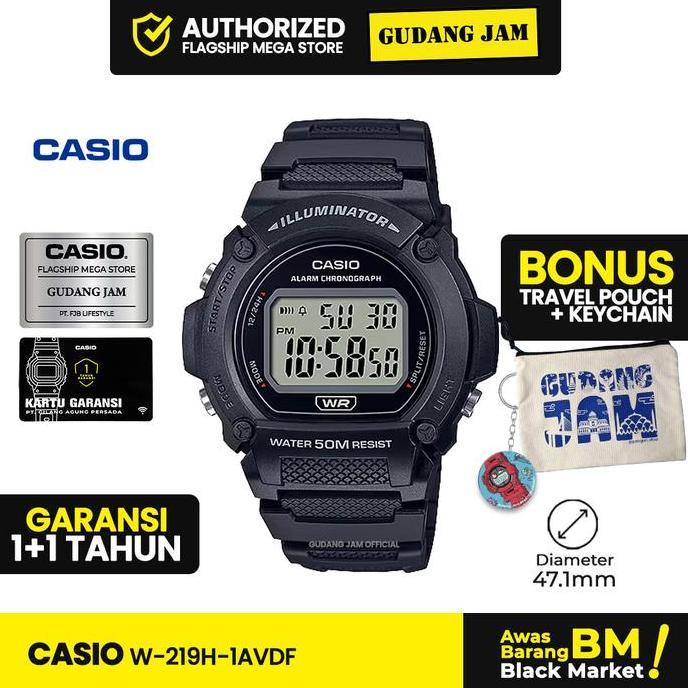Casio General W-219H-1AVDF W-219H W-219 W219H W219