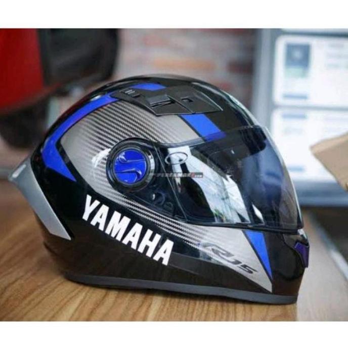 HELM YAMAHA R15 CONNECTED ORIGINAL murah