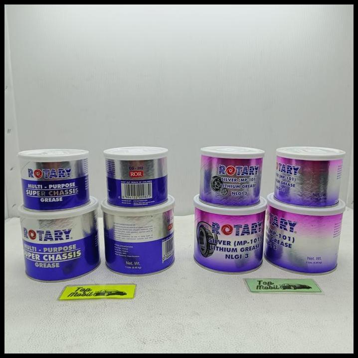 HOT DEAL GEMUK GREASE ROTARY SILVER CG101 CHASSIS GREASE 