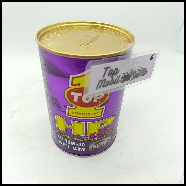 TERBARU OLI MESIN TOP 1 HP PLUS SAE 10W-40 API SM 